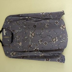 LOFT Floral Blouse, Women's Small